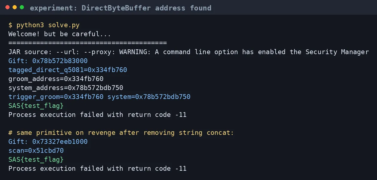 DirectByteBuffer scan